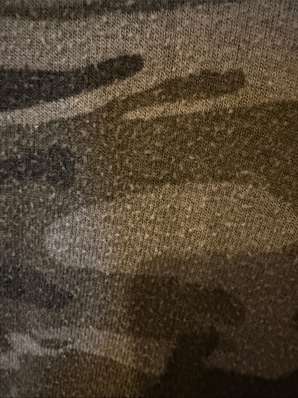 Sundry Tawn y Zip-Up Camo Hoodie in Gray & Charcoal - Picture 6 of 6